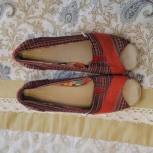 Tom's Wedge Heels, Sz 7.5
